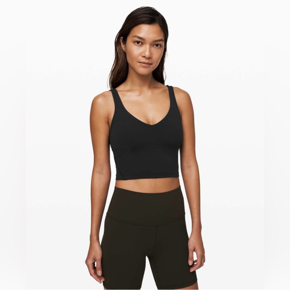 Lululemon Align Crop Tank in Black - EUC - Size 6